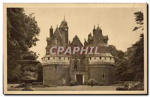 Le Treport - Le Chateau de Rambures vu de la route - Cartes postales