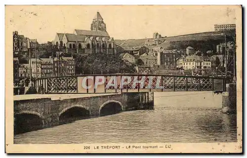 Le Treport - Le Pont Tournant - Cartes postales