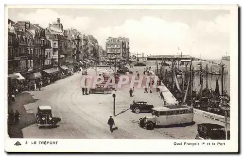 Le Treport - Quai Francois I et le Port - Cartes postales