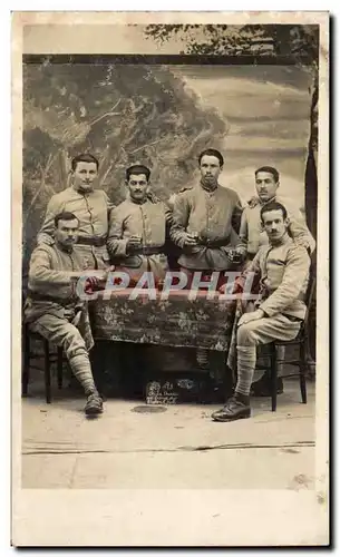 CARTE PHOTO Militaria Soldats