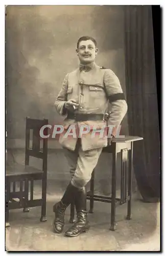 CARTE PHOTO Militaria Soldat