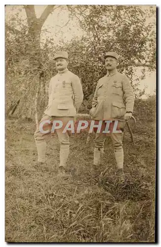 CARTE PHOTO Militaria Soldats