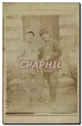 CARTE PHOTO Militaria Soldats
