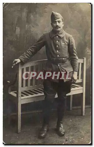 CARTE PHOTO Militaria Soldat