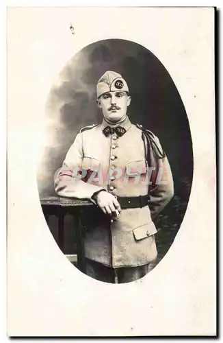 CARTE PHOTO Militaria Soldat regiment 303