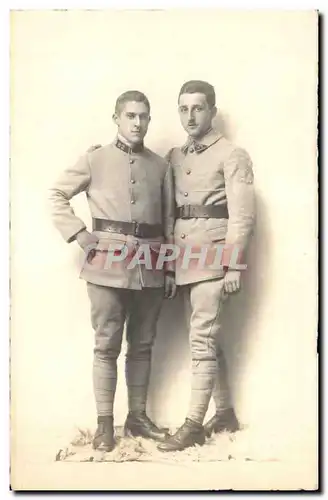 CARTE PHOTO Militaria Soldats