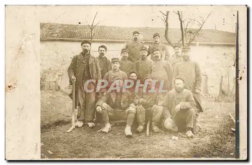 CARTE PHOTO Militaria Soldats