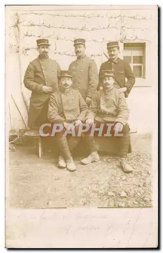 CARTE PHOTO Militaria Soldats