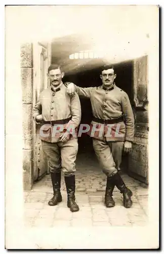 CARTE PHOTO Militaria Soldats