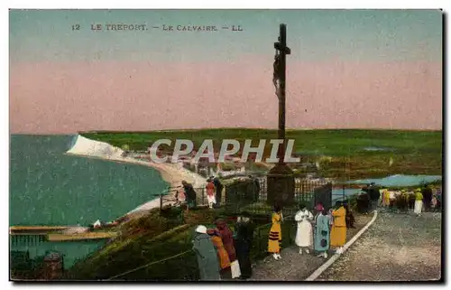 Cartes postales Le Treport Le calvaire