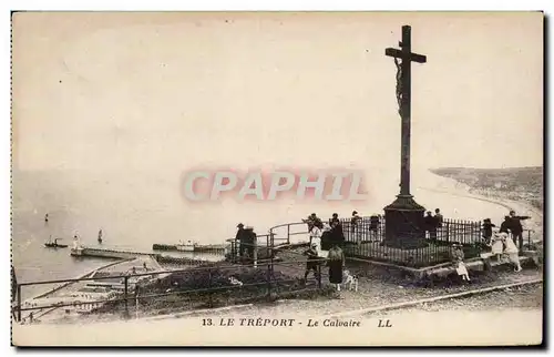 Cartes postales Le Treport Le calvaire