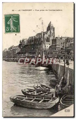 Cartes postales Le Treport Vue prise de l&#39embarcadere