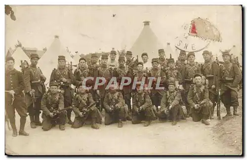 Ansichtskarte AK Militaria Soldats Camp de Sissonne