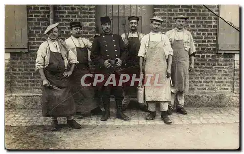 Ansichtskarte AK CARTE PHOTO Militaria Soldats Camp de Sissonne