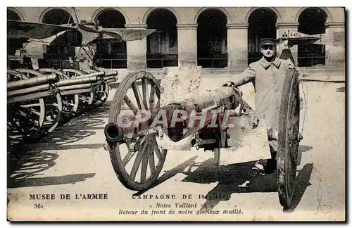 Cartes postales Campagne de 1914 Musee de l&#39armee Notre Vaillant Retour du front de notre glorieux mutile Can