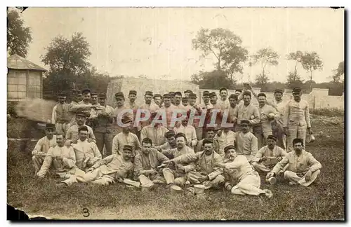 Ansichtskarte AK CARTE PHOTO Militaria Soldats Poilus