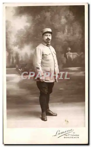 Ansichtskarte AK CARTE PHOTO Militaria Soldat Poilu