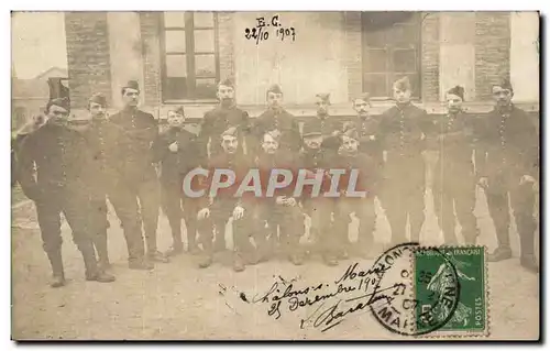 Cartes postales CARTE PHOTO Militaria Soldat Poilus Chalons sur Marne