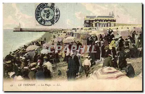 Cartes postales Le Treport La plage