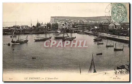 Cartes postales Le Treport L&#39avant port