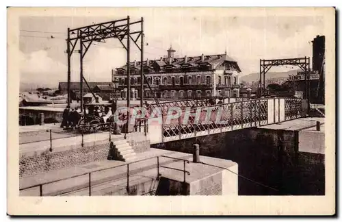 Cartes postales Le Treport Le pont tournant