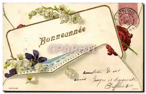 Cartes postales Fantaisie Bonne annee