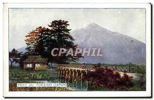 Cartes postales Japon Japan Nippon Pont du Tokaido