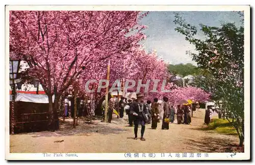 Ansichtskarte AK Japon Japan Nippon The park Suma