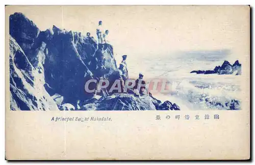 Cartes postales Japon Japan Nippon A principal seight Hakodate Pecheurs