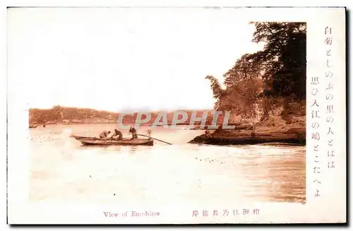 Cartes postales Japon Japan Nippon View of Enoshima