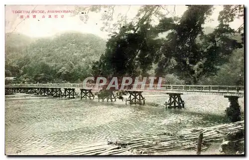 Cartes postales Japon Japan Nippon Togetsu Bridge Arashiyama