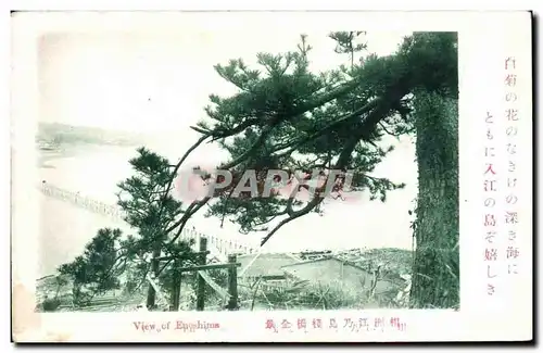 Ansichtskarte AK Japon Japan Nippon View of Enoshima