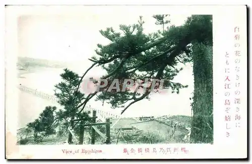 Cartes postales Japon Japan Nippon View of Enoshima