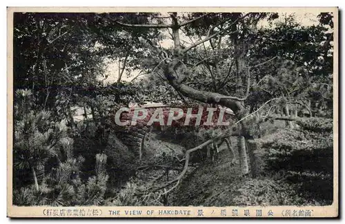 Cartes postales Japon Japan Nippon The view of Hakodate
