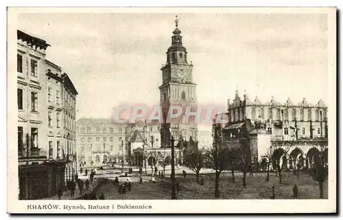 Pologne - Polen - Poland - Krakow - Cartes postales