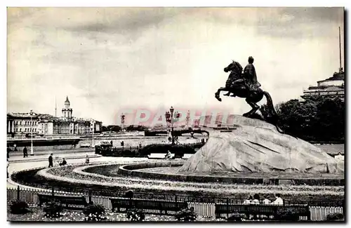 Russia - Russie - Russland - Leningrad - Decembrists Square - Ansichtskarte AK