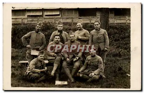 CARTE PHOTO Militaria Soldats