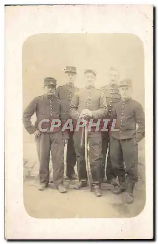 CARTE PHOTO Militaria Soldats