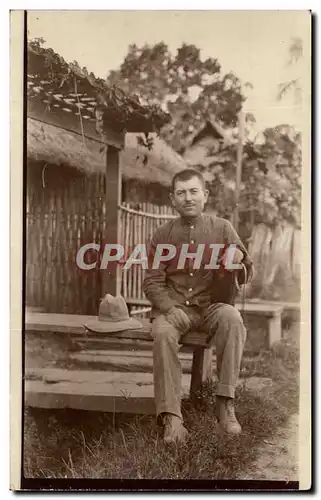 CARTE PHOTO Militaria Soldat