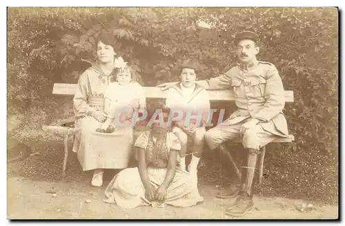 CARTE PHOTO Militaria Soldat