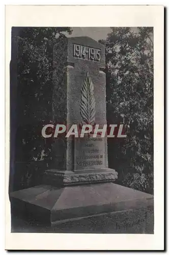 CARTE PHOTO Militaria Monument aux morts Merseburg