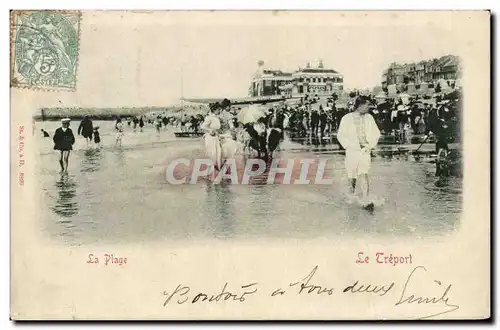 Cartes postales Le Treport La plage