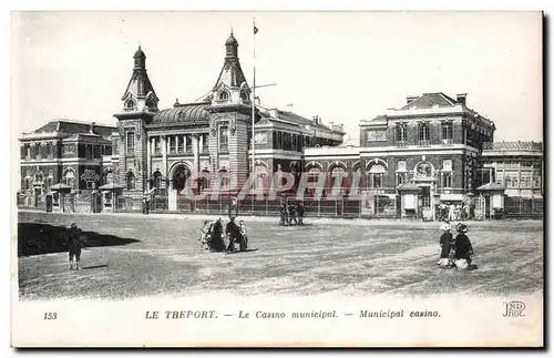 Cartes postales Le Treport Le casino municipal