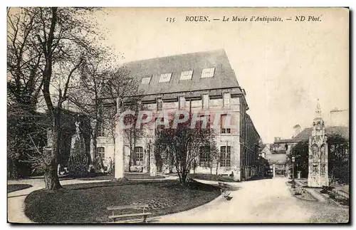 Cartes postales Rouen Le musee d&#39antiquites