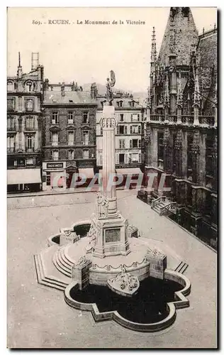 Ansichtskarte AK Rouen Le monument de la Victoire