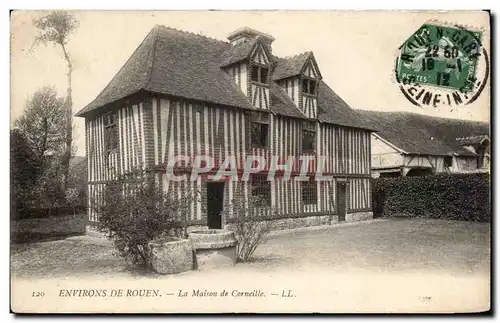 Cartes postales Environs de Rouen La maison de Corneille