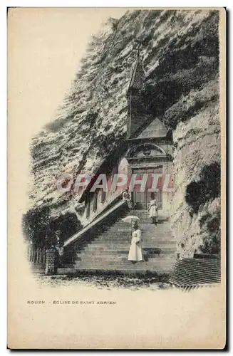 Ansichtskarte AK Rouen Eglise de Saint Adrien