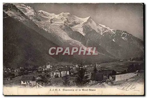 Cartes postales Chamonix Mont Blanc