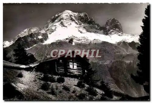 Cartes postales Au pays du Mont Blanc Chalet savoyard des hauts alpages