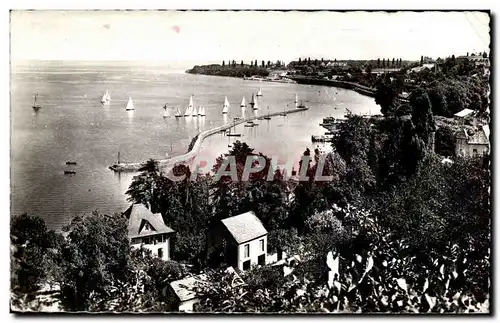 Cartes postales Thonon les Bains Le port et voiliers sur le lac Leman